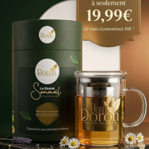 Théière Bien-Être + 1 Tisane au Choix