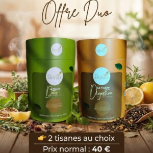 Pack Duo – 2 Tisanes au Choix